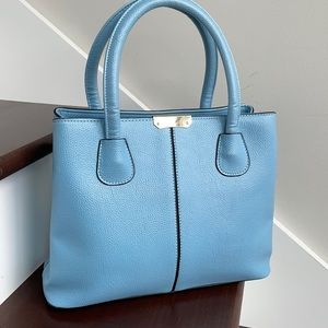 New Blue satchel handbag crossbody shoulder bag  purse